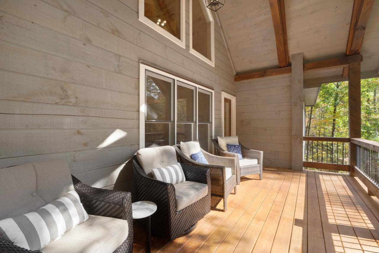 Villa Haley Glen Cherry Log Exterior foto